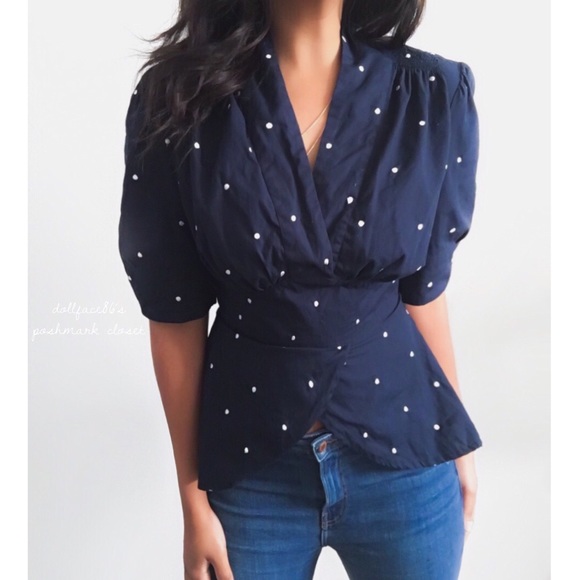 eshakti Tops - eShakti Polkadot Top